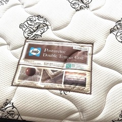 【限定値下げ】シーリー セミダブル　マットレス 6930　ポスチャーラック ダブルテンパーコイルの画像