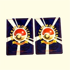 旧裏面 ポケモンカード TRAINER 2枚 第4弾拡張パック ロケット団の画像