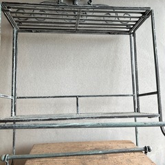 ⭐︎決まりました　アイアン　アンティークシェルフの画像