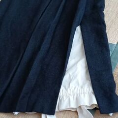 chocol raffineニットワンピース　コムサデモードロングスカートの画像