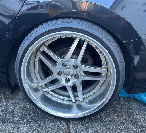 レーベンハート Canvell 19インチ　ホイールタイヤ　4本セット レーベンハート Canvell 19インチ ホイールタイヤ 4本セット レーベン