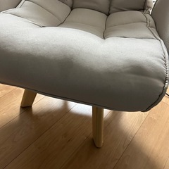 回転ファブリックチェアの画像