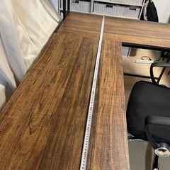 【本日引取希望・無料】L字デスク＆チェアのセットの画像