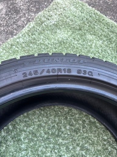 DUNLOP WINTER MAXX WM02 245/40R18 スタッドレス 4本セット