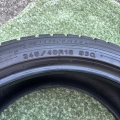 DUNLOP WINTER MAXX WM02 245/40R18 スタッドレス 4本セットの画像