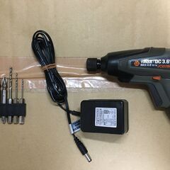 【郵送不可】CAINZ　3.6Vミニ電動ドライバー　KDC-01Aの画像