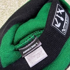 美品　マインクラフト　ニット帽の画像