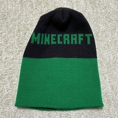 美品　マインクラフト　ニット帽の画像