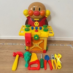 アンパンマン トントン大工さん 知育玩具 工具の画像