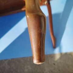 maruni マルニ アンティーク 猫脚ダイニングテーブル 昭和レトロ アンティーク 家具★直接引取り限定の画像