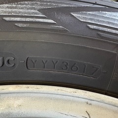 バリ溝‼️Fordエクスプローラー純正ホイール付‼️YOKOHAMAアイスガードGO75  18インチスタッドレスの画像