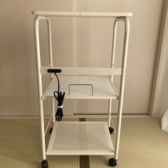 キャスター付レンジ台（2段）の画像