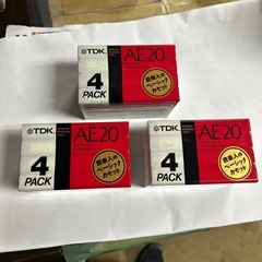 未使用　カセットテープ　3パック　12本の画像
