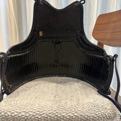 剣道　竹胴　家紋入りの画像