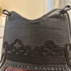 剣道　竹胴　家紋入りの画像