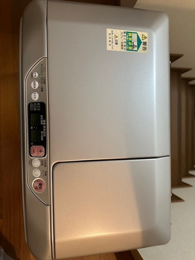 三菱 ファンヒーター KD-FX48D-N 9.0L 木造4.5～12畳 コンクリート～16畳 2002年製 シルバー 冬家電 暖房器