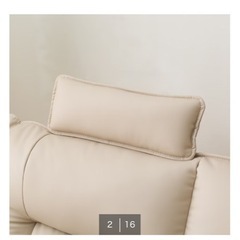 【美品】ニトリL字ソファの画像