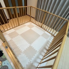 ベビーサークル 木製　W700 x H750 8枚の画像