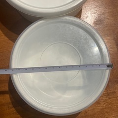 【現在やりとり中】野田琺瑯White Series ラウンド2個セットの画像