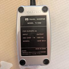 カシムラ 変圧器 TI-1002の画像