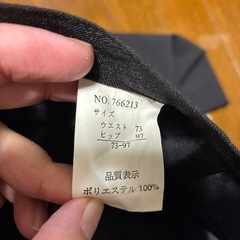 未使用　スカートの画像