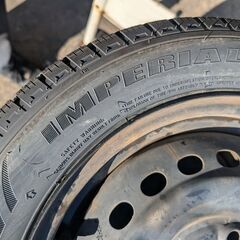 【交換含】ホンダ N-BOX 155/65R14 未使用スタッドレスタイヤセット 軽自動車用の画像