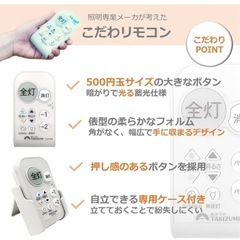 TakizumiLED照明(リモコン付き)の画像