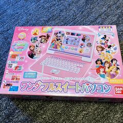【美品】ディズニー　ワンダフルスイートパソコンの画像