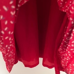 レトロワンピース　フラワープリント マキシドレス 9号の画像