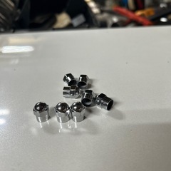 未使用　エアーバルブキャップ　8個の画像