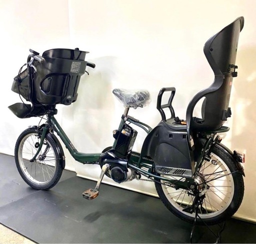 1年保証 送料無料　新型　パナソニック　ギュットミニ　カーキ　電動アシスト自転車　g1221