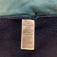 GAP フリースベスト　ネイビー　120cmの画像