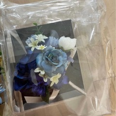 ウェディング
リース、ブートニアの画像