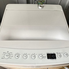 名古屋近郊送料設置込み1人暮らし用全自動洗濯機の画像