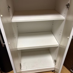 食器棚　ホワイトの画像