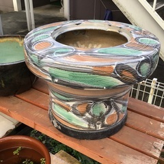 睡蓮鉢2個セットの画像