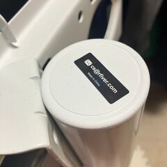 スタンド型 テレビボード 省スペース 軽量 テレビスタンド ホワイトの画像