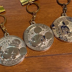 中古ミッキーマウス 金メダルセット（計6枚）の画像