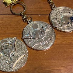 中古ミッキーマウス 金メダルセット（計6枚）の画像
