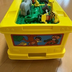 LEGO Duplo バス型ブロック収納ケースの画像