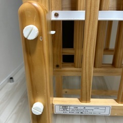 折りたたみベビーベッド　yamatoya パタン2の画像