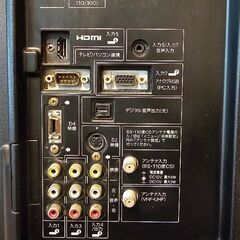 【SHARP】液晶ハイビジョンテレビAQUOS 20インチ【LC-20D10】2007年製の画像