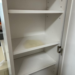 全身ミラー付き収納棚の画像