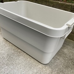 無印良品　収納ボックス　大　２つセット　　の画像