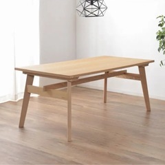 天然木 ダイニングテーブル
の画像