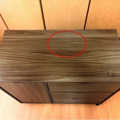 【収納棚】キャスター付きキャビネットの画像