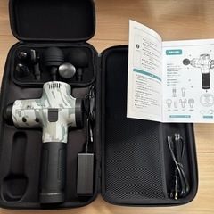 美品、opove M3 Pro 筋膜リリースガン、6種類アタッチメント付きの画像