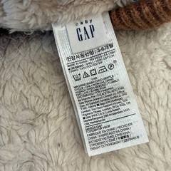 【GAP】ベビー帽子クマ【ブラウン】の画像