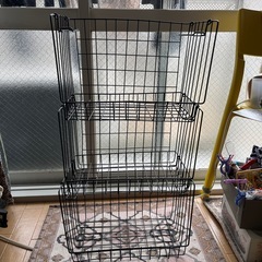 スチール製カゴの画像