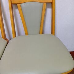 ダイニングチェア２脚セットの画像